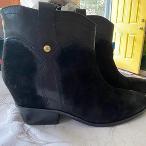 Ivanka Trump suede booties